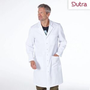 Witte unisex labjas Dutra Sirly